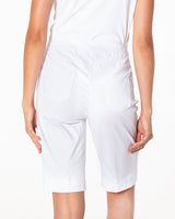 White Golf Shorts With Pockets