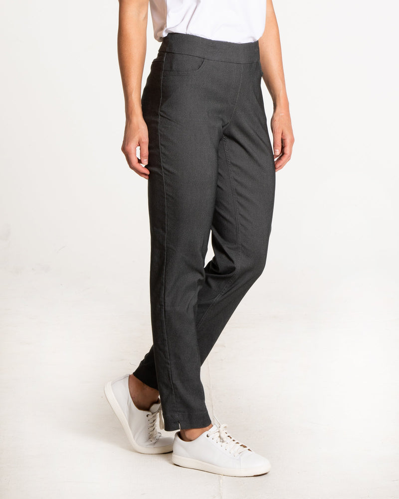 Golf Narrow Pant with Pockets - Charcoal