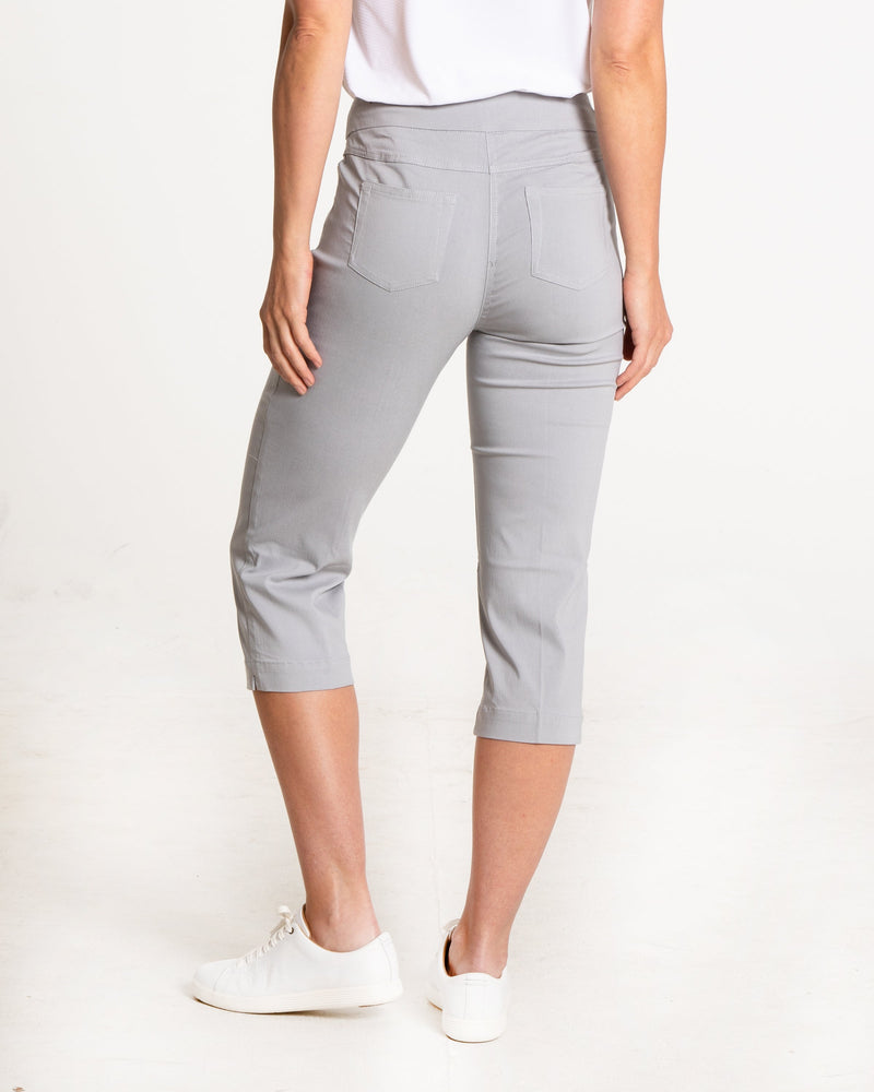 Golf Capri with Pockets - Sterling