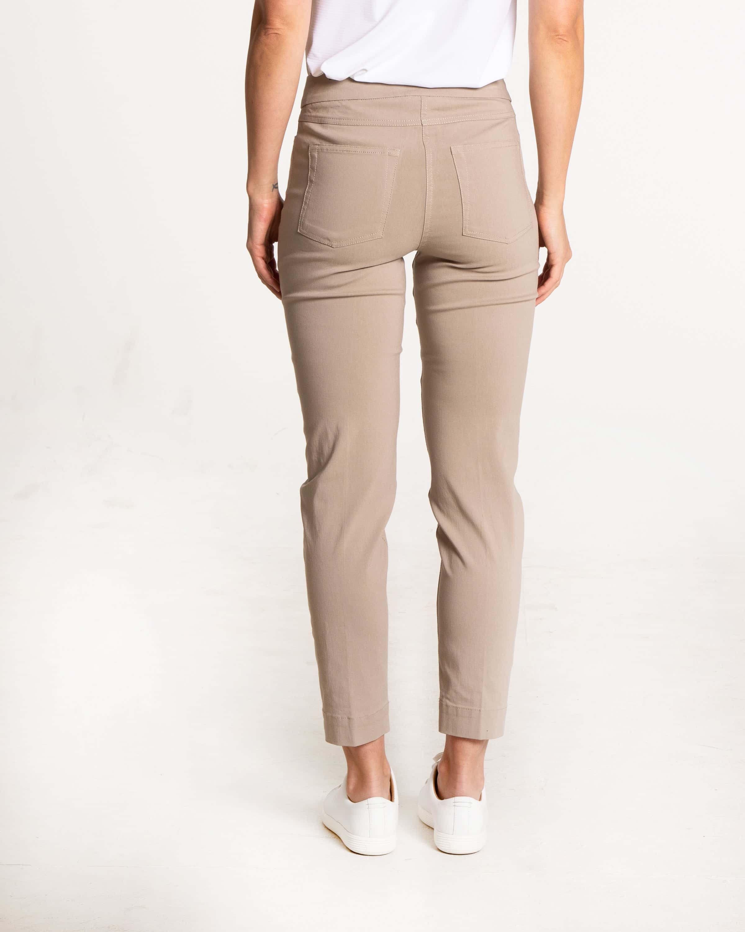 Petite Golf Ankle Pant - Stone