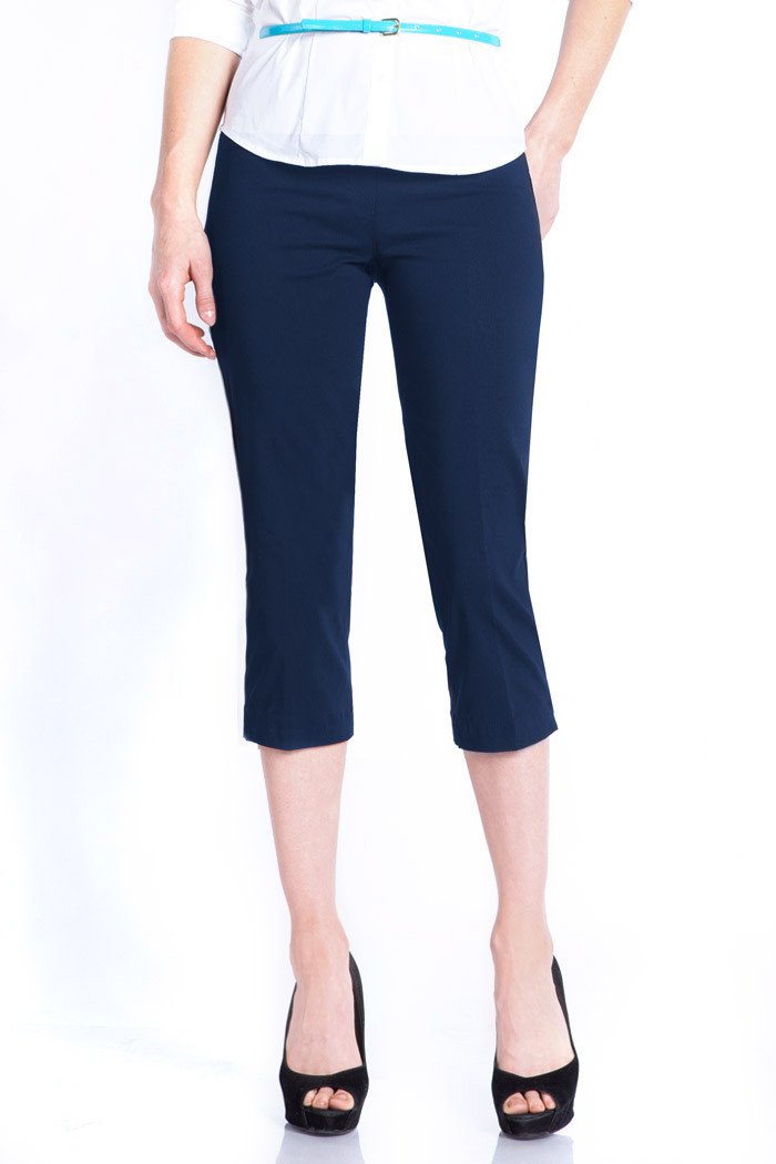 Capri Pants With Pockets Midnight Slimsation By Multiples