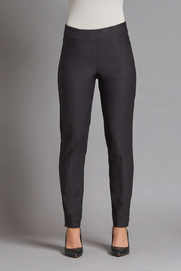 TIYOMI Women's Plus Size Pants Full Length 3X Dark Grey Ankle