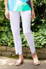 Thin Her Ankle Pant - White