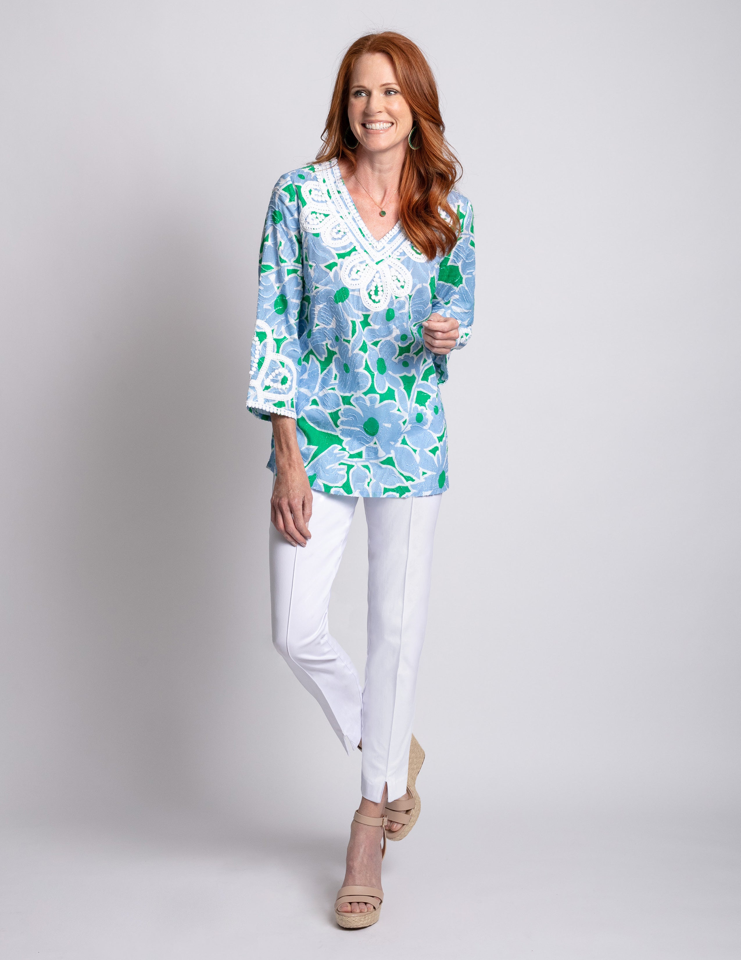 Thin Her Ankle Pant - White
