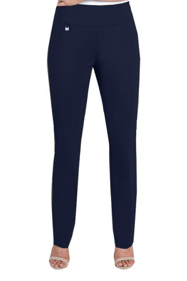 WIDE BAND PULL ON RELAXED LEG PANT - Midnight