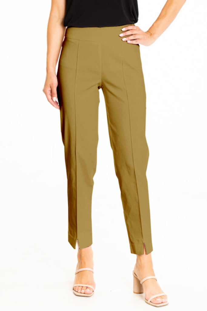 Thin Her Ankle Pants - Khaki