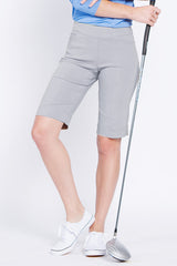 Golf Walking Short With Pockets - Sterling